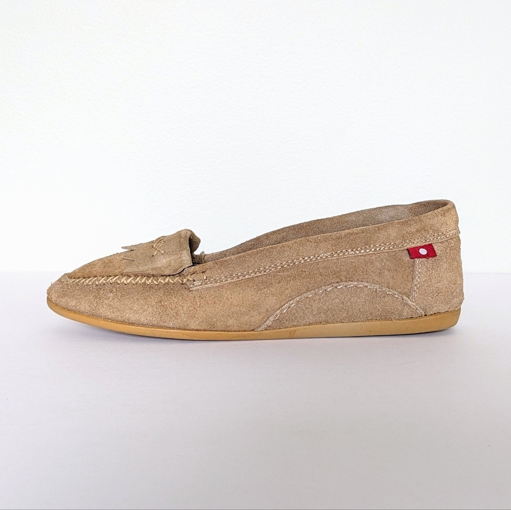 🇨🇦 🇪🇹 Oliberte Ralini Suede Leather Loafers #2 Fair Trade Made In Ethiopia